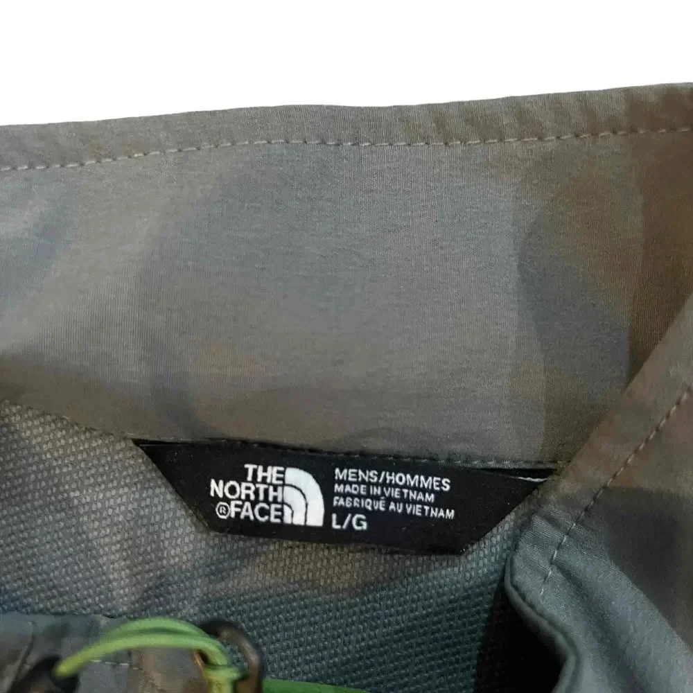The North Face Men's Green Softshell‎ Water-Resistant Fleece Jacket Size Large